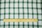 Green-Blue-Moygashel Bryson Washed Plaid Irish Linen Woven Fabric By the Yard